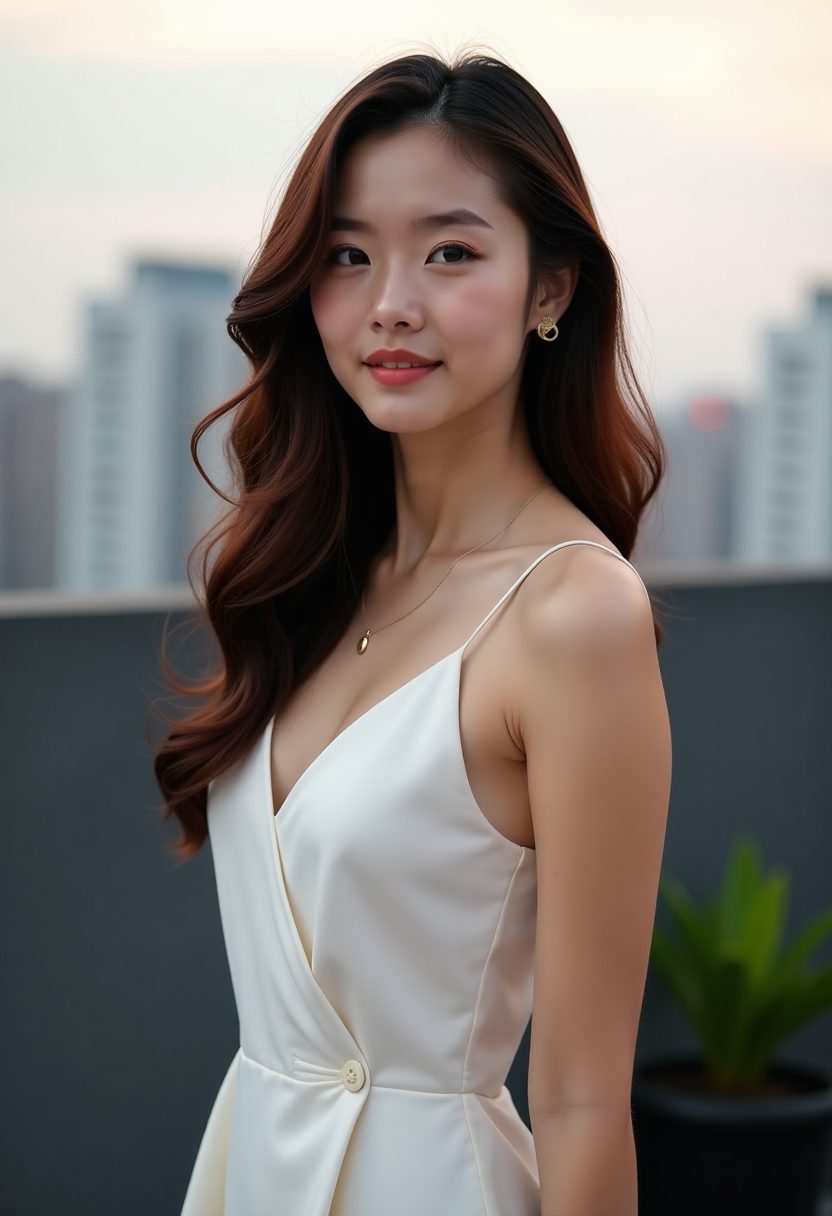 晴川渡口海报